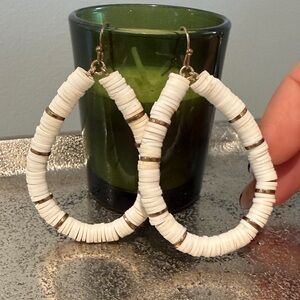 Women’s Boho Beach Tear Drop Polymer Clay Earrings